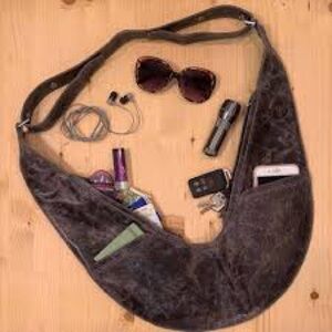 Reversible Leather “Sash” Bag